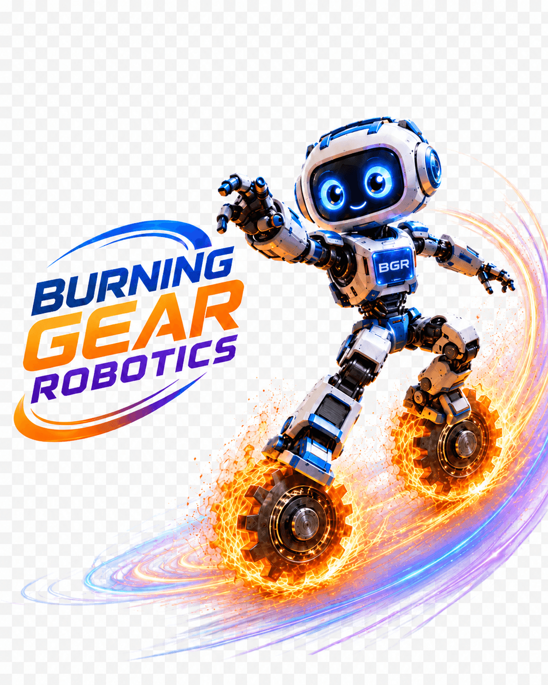 Burning Gear Robotics logo
